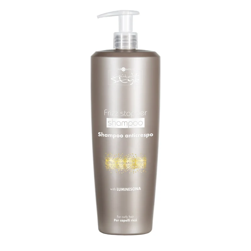 Hair Company Inimitable Style Frizz Stopper Shampoo 1000ml - shampooing anti-frisottis