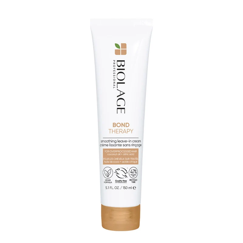 Biolage Bond Therapy Smoothing Leave-In Cream 150ml - crème lissante sans rinçage