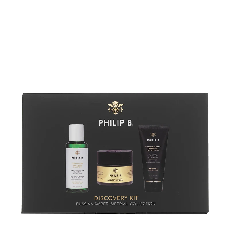 Philip B Russian Amber Discovery Kit - soin purifiant