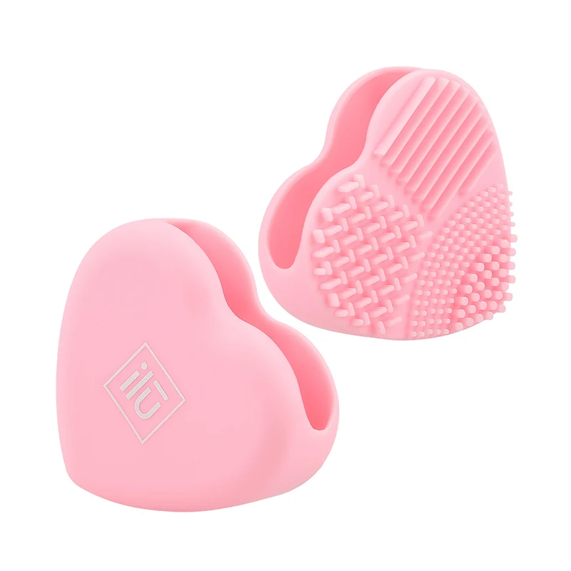 Ilū Make Up Brush Cleaner Pink - tapis de nettoyage des pinceaux