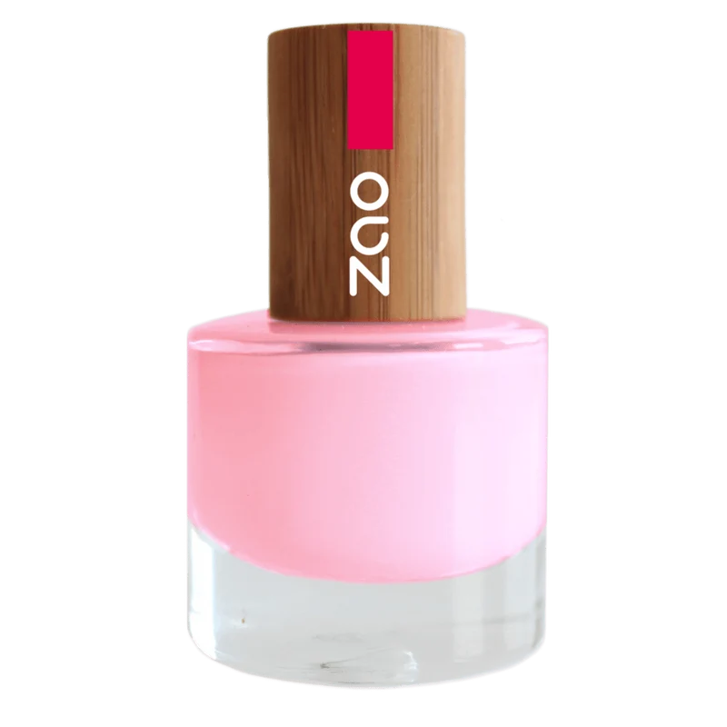 Vernis à ongles Bio - 654 Rose bonbon- 8 ml - Zao Make-up