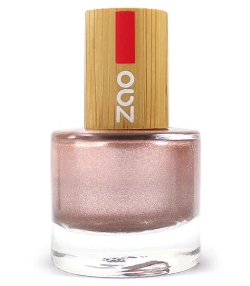 Vernis à ongles Bio - 658 Champagne rosé- 8 ml - Zao Make-up