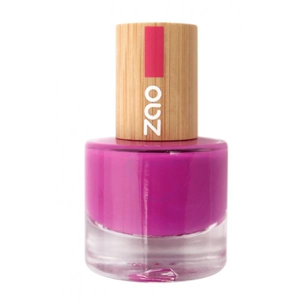Vernis à ongles Bio - 661 Fuschia- 8 ml - Zao Make-up