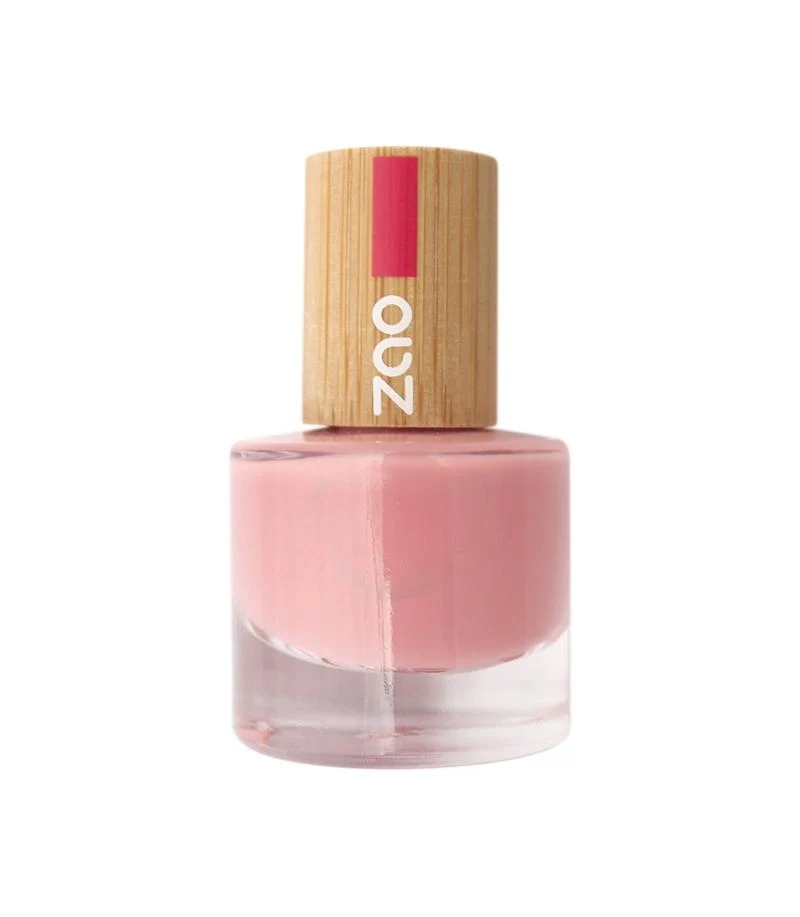 Vernis à ongles Bio - 662 Rose poudré- 8 ml - Zao Make-up