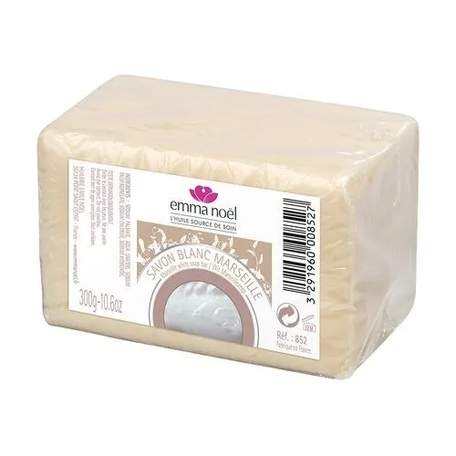 Savon de Marseille Blanc 300 g -Emma noel