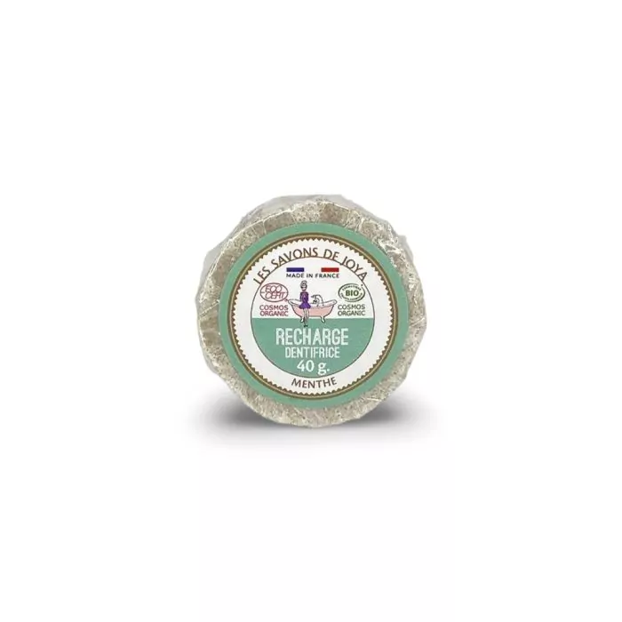 Recharge pour dentifrice solide à la menthe-40g-Les savons de Joya