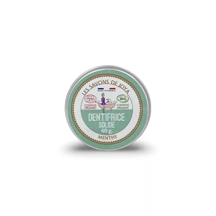 Dentifrice solide à la Menthe-40g-Les savons de Joya