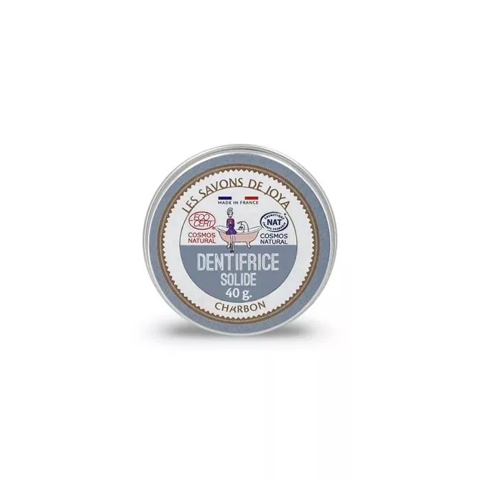 Dentifrice solide au charbon-40g-Les savons de Joya