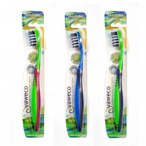 Brosse à dents à Tête Interchangeable en nylon-1 unité-Yaweco