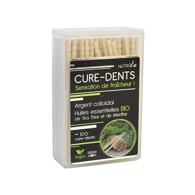Cure Dents Argent colloïdal Tea tree- x100-Nutrivie