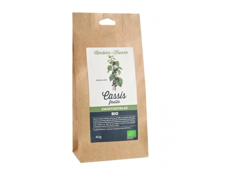 Cassis feuilles Bio-40 g-Herbier de France