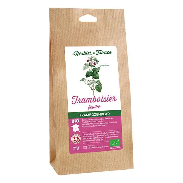 Framboisier Feuilles Bio -25g-Herbier de France
