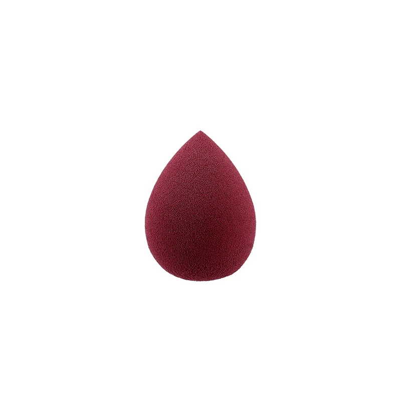 Lussoni Make Up Burgundy Raindrop Medium Sponge - éponge de maquillage moyenne en forme de goutte