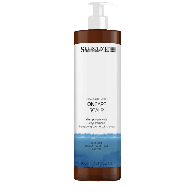 Selective Professional Scalp Skin Shampoo 950ml - shampooing purifiant pour le cuir chevelu