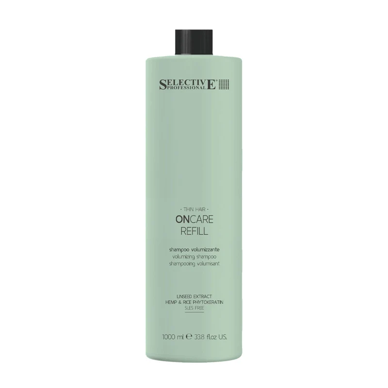 Selective Professional Refill Shampoo 1000ml - shampoing volumateur pour cheveux fins ou clairsemés