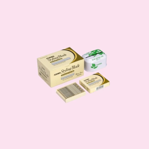 Lames de rasoir coiffeur Styling FEATHER