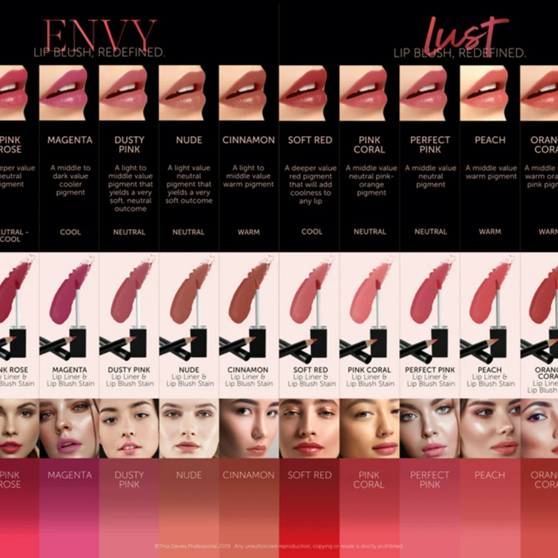 I ❤ INK Lip Collections LUST