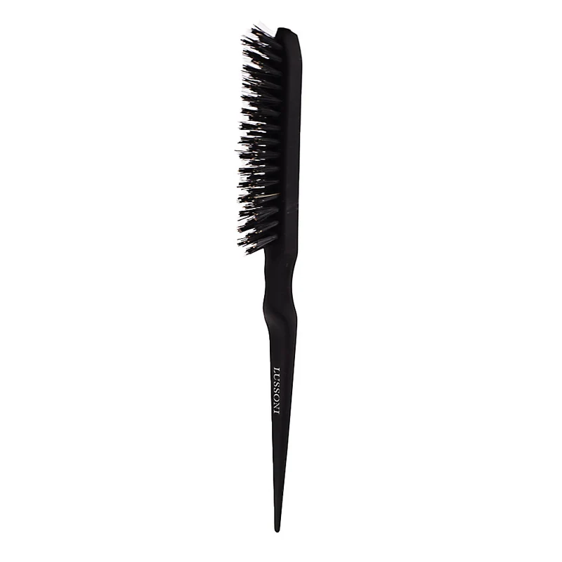 Lussoni Haircare Brush Hot Volume Backcomb Brush - brosse à poils naturels