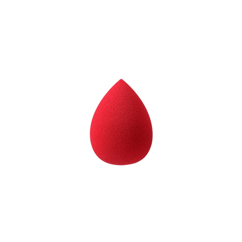 Kashōki Make Up Sponge Raindrop Medium Red - éponge de maquillage