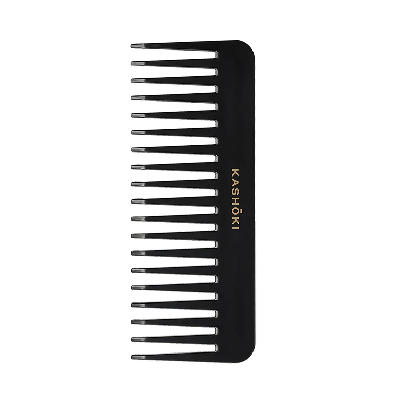 Kashōki Widely Teeth Detangling Hair Comb 382 - peigne pour cheveux bouclés
