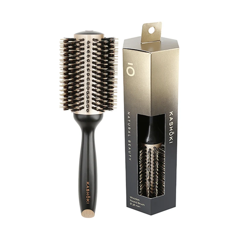 Kashōki Hair Brush Natural Beauty 38mm - brosse en bois