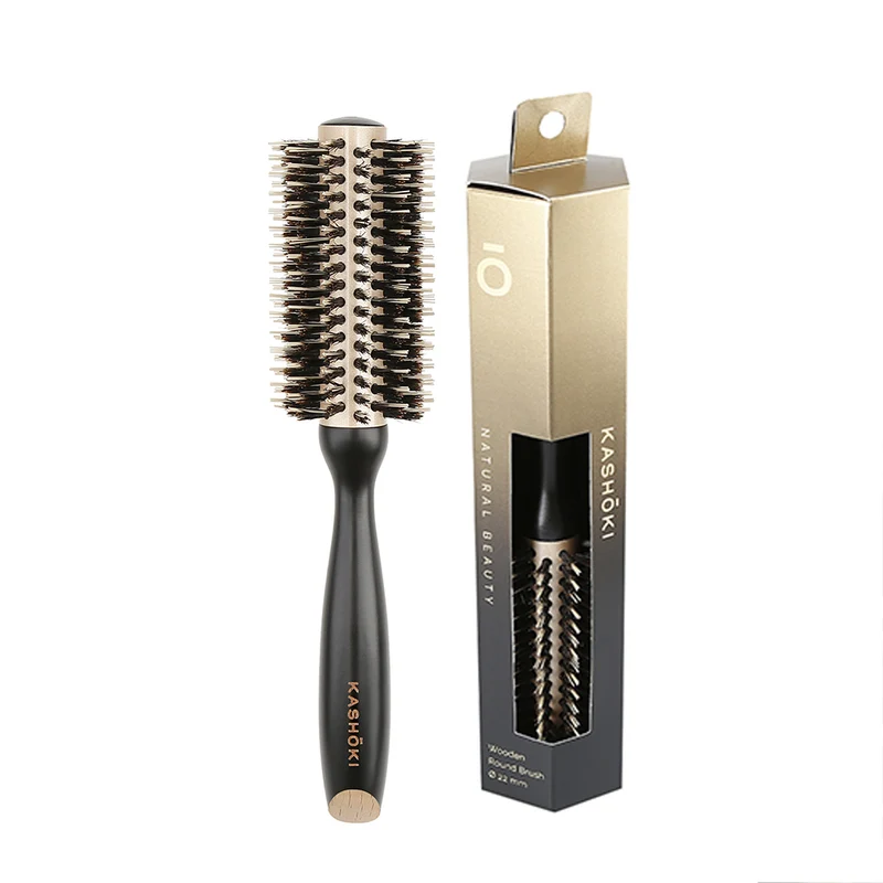 Kashōki Hair Brush Natural Beauty 22mm - brosse en bois
