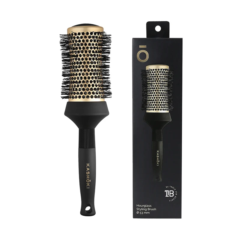 Kashōki Hair Brush Hourglass Styling 53mm - brosse en forme de sablier