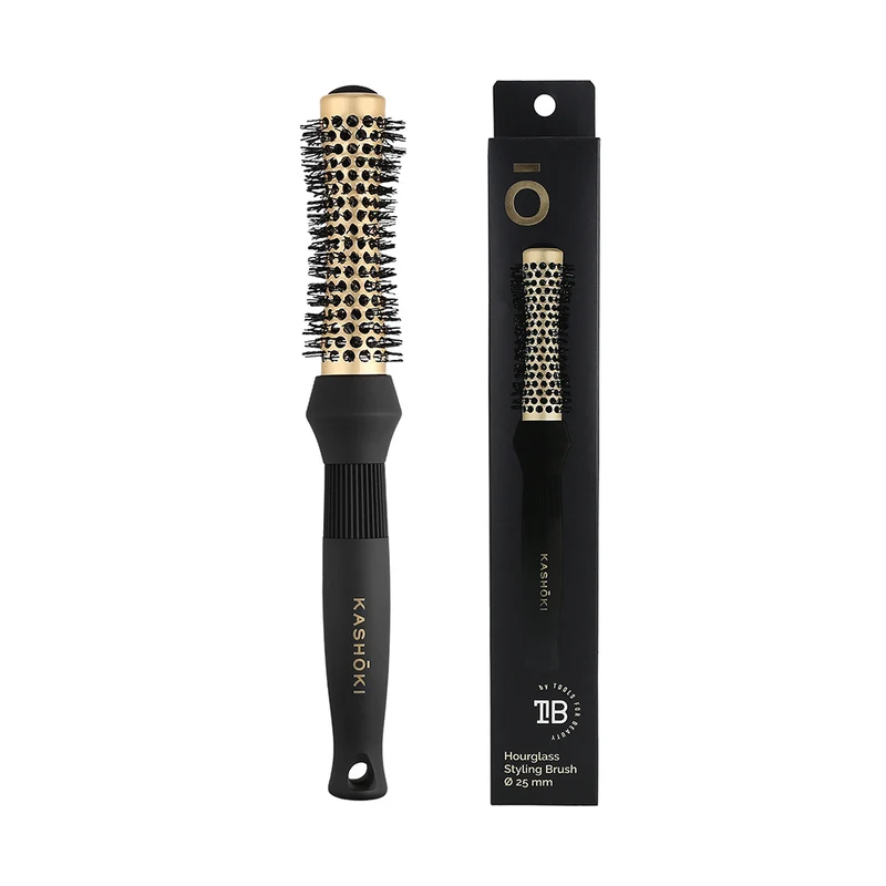 Kashōki Hair Brush Hourglass Styling 25mm - brosse en forme de sablier