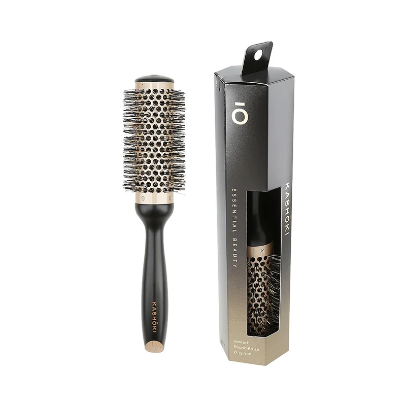 Kashōki Hair Brush Essential Beauty 35mm - brosse ronde