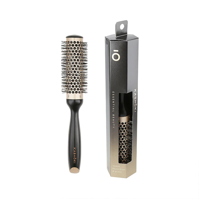 Kashōki Hair Brush Essential Beauty 30mm - brosse ronde
