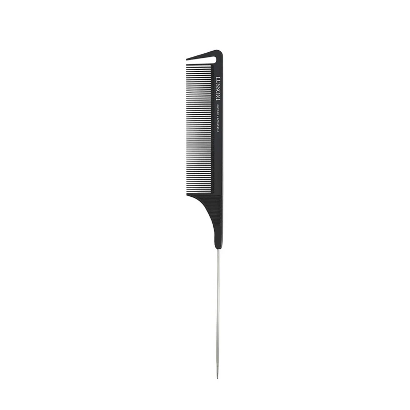 Lussoni Hair Care COMB 306 Pin Tail Comb - peigne à queue métallique