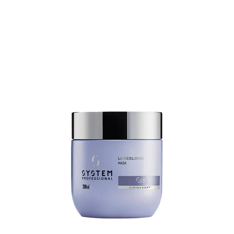 System Professional LuxeBlond Mask 200ml - masque pour cheveux blonds froids