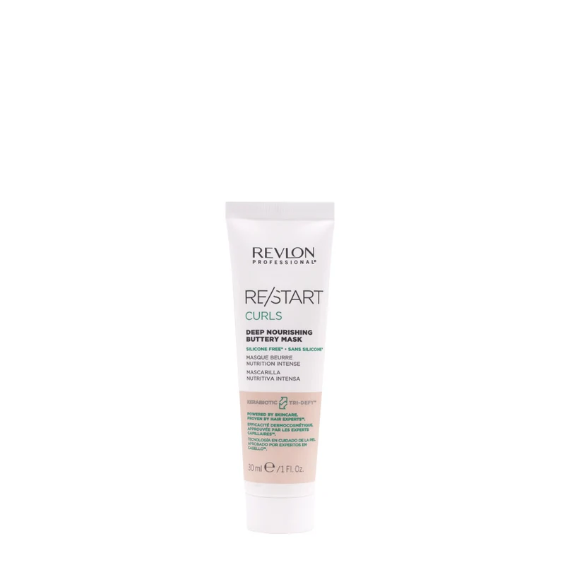 Revlon Restart Curls Deep Nourishing Buttery Mask 30ml - masque pour cheveux bouclés