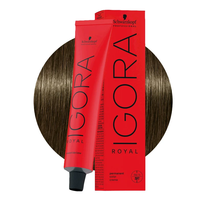 Schwarzkopf Igora Royal 6-31 Blond Foncé Mat Cendré 60ml - coloration permanente