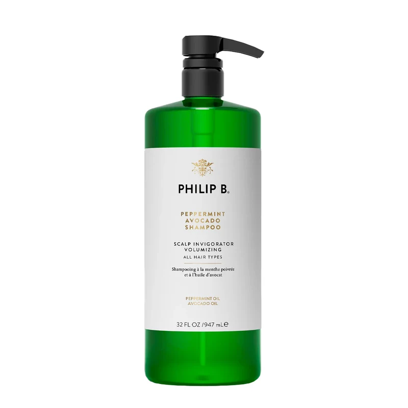 Philip B Peppermint Avocado Shampoo 947ml - shampooing volumateur pour cuir chevelu gras
