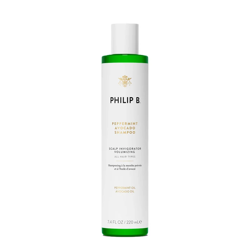 Philip B Peppermint Avocado Shampoo 220ml - shampooing volumateur pour cuir chevelu gras