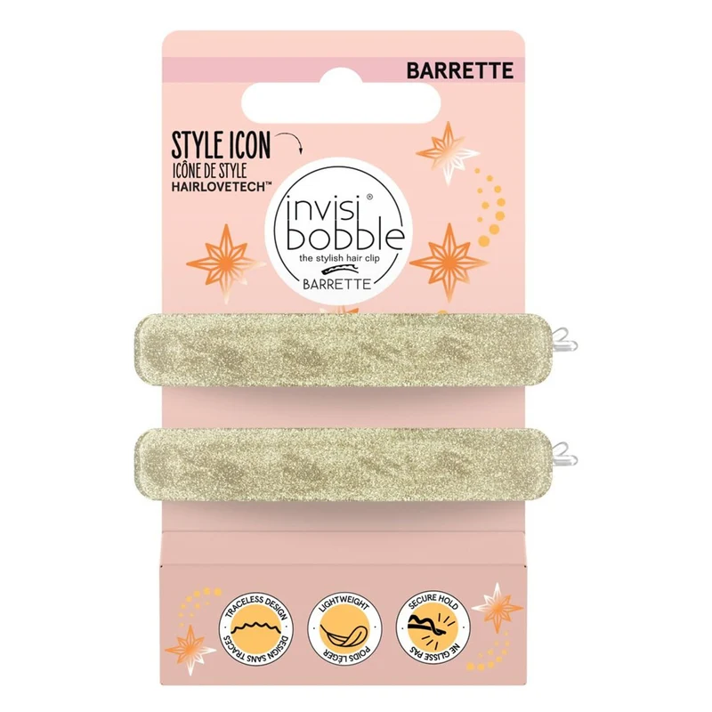 Invisibobble Barrette Glitterally 2pcs. - barrettes
