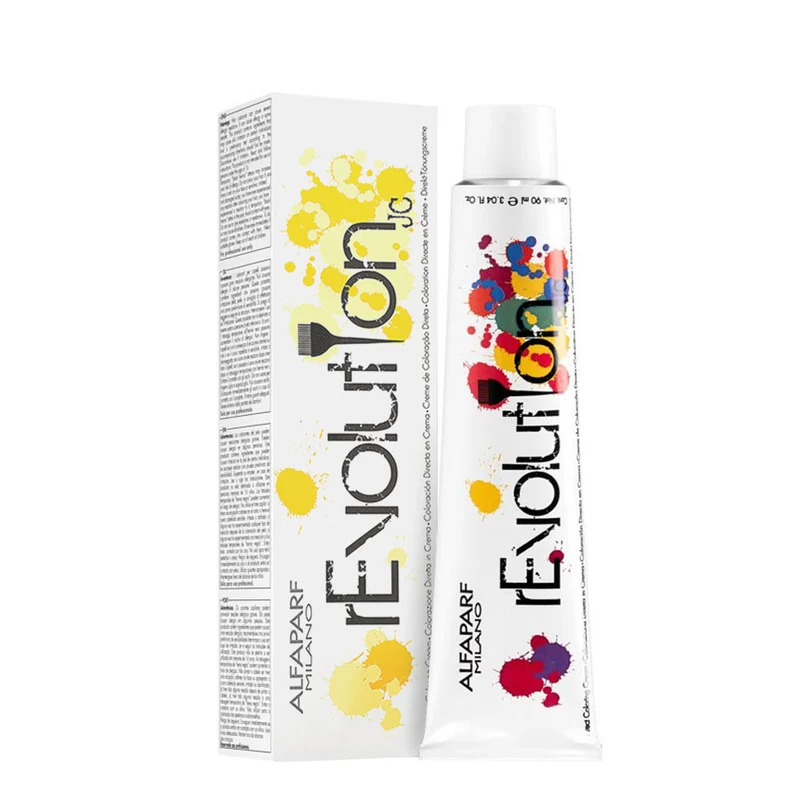 Alfaparf Milano Revolution JC Yellow 90ml - coloration directe en crème sans ammoniaque