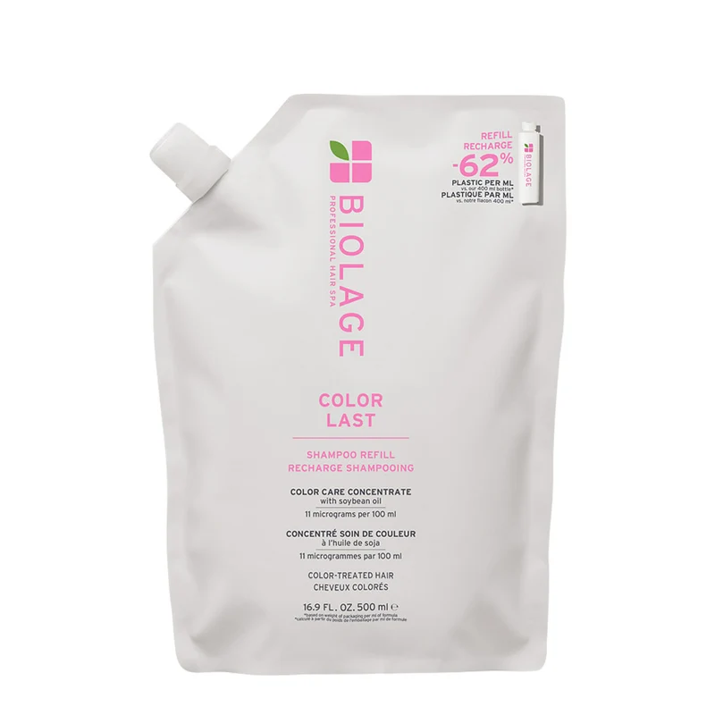 Biolage Professional Hair Spa Color Last Refill Shampoo 500ml - shampoing protection couleur