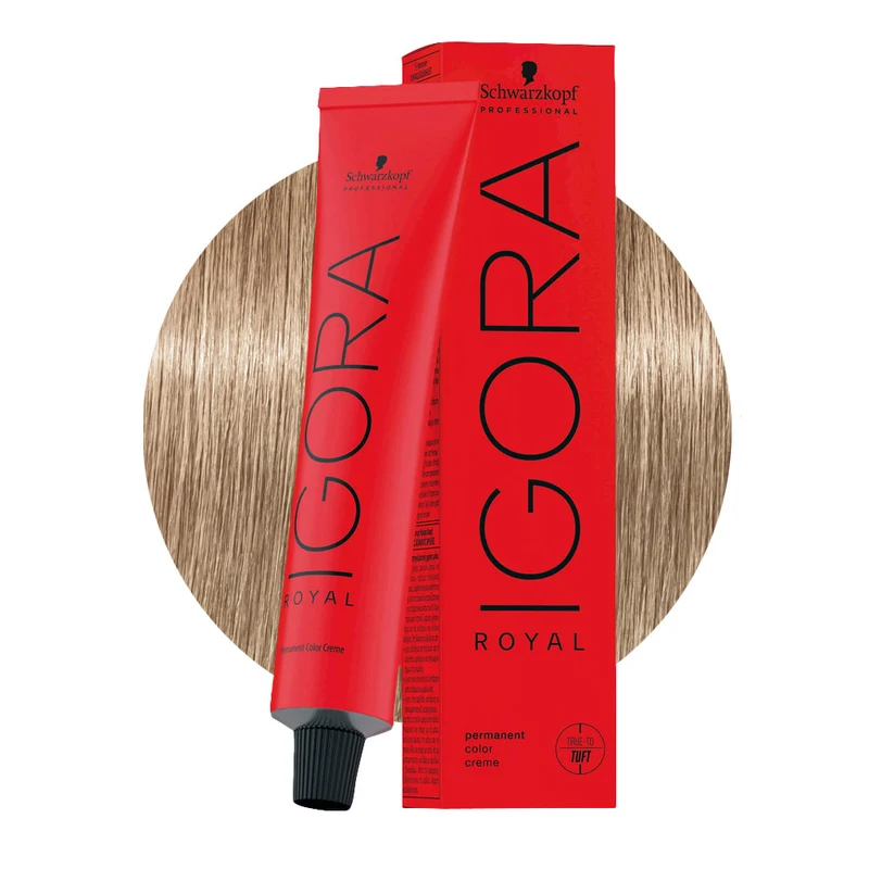 Schwarzkopf Igora Royal 9-19 Blond Très Clair Cendré Violet 60ml - coloration permanente