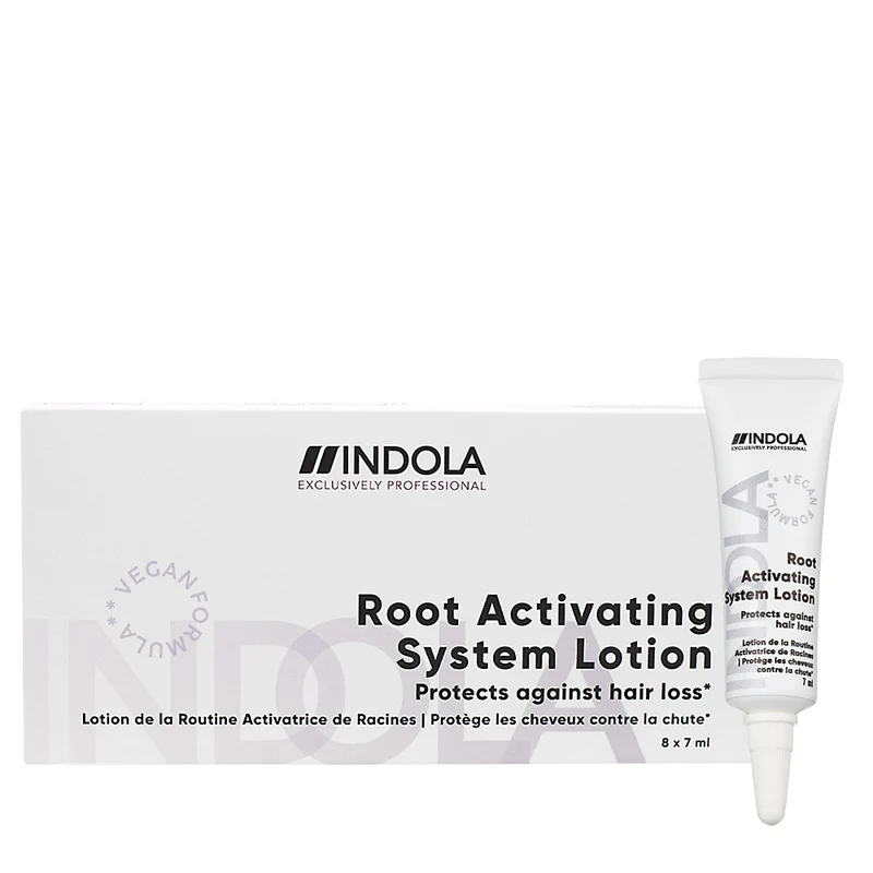 Indola Root Activating System Lotion 8x7ml - lotion anti-chute