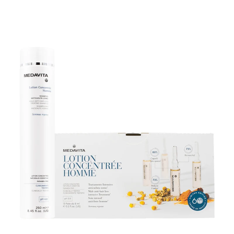 Medavita Cute Lotion Concentrée Homme 250ml Lotion Concentrèe Homme 13x6ml