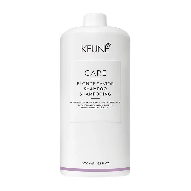 Keune Care Line Blonde Savior Shampoo 1000ml - shampooing pour cheveux décolorés