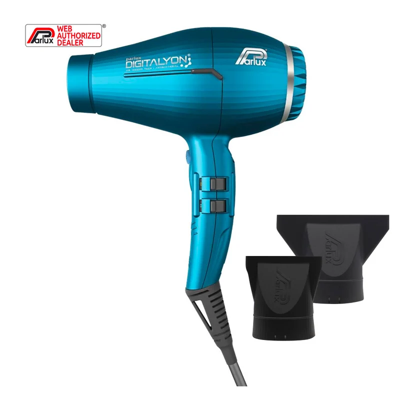 Parlux Digitalyon - sèche-cheveux bleu