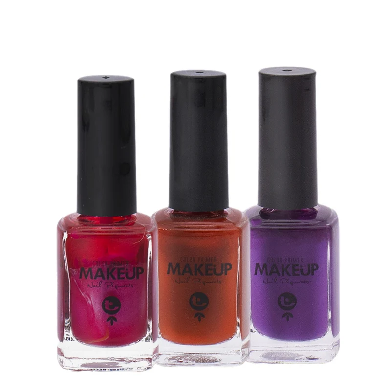 Tecna Vernis à Ongles 1PR Pourpre 12ml + 1OR Naturel Cuivre 12ml + 2PR Fuchsia 12ml