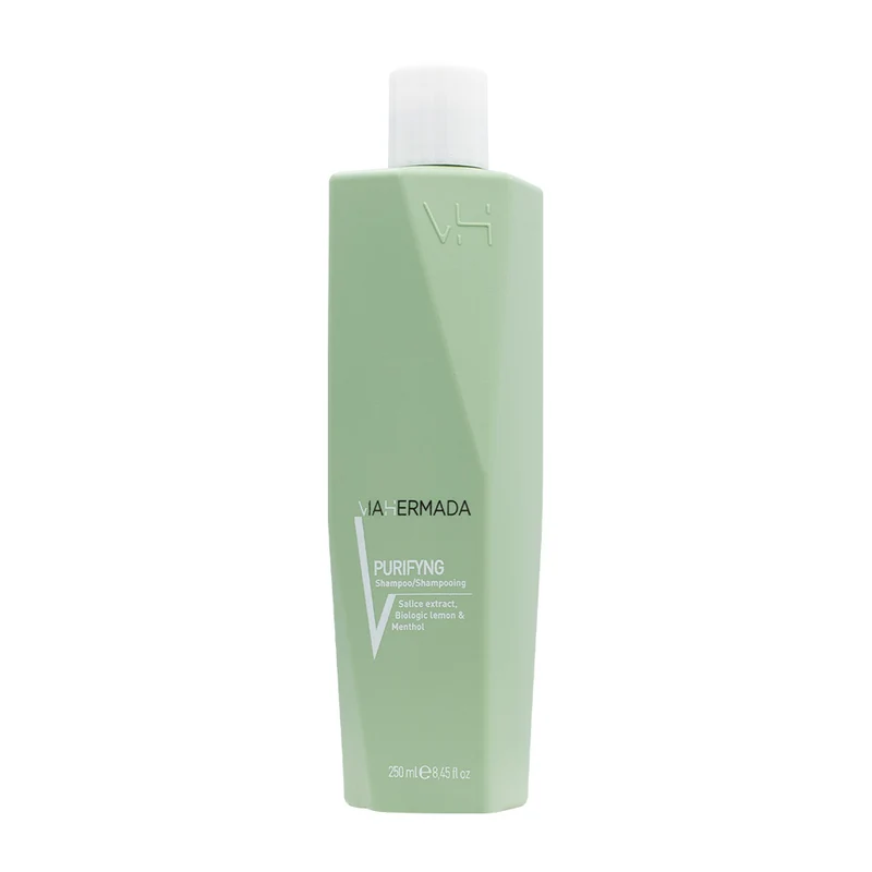 VIAHERMADA Purifyng Shampoo 250ml - shampooing purifiant cuir chevelu gras