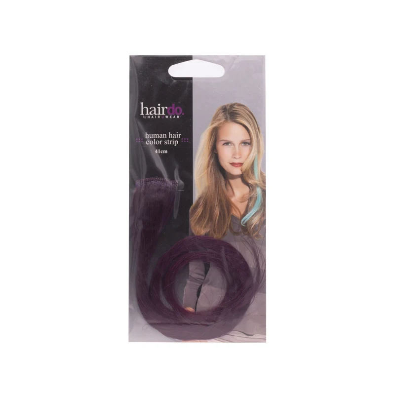Hairdo Color Strip Violet 3x41cm - extension cheveux colorée