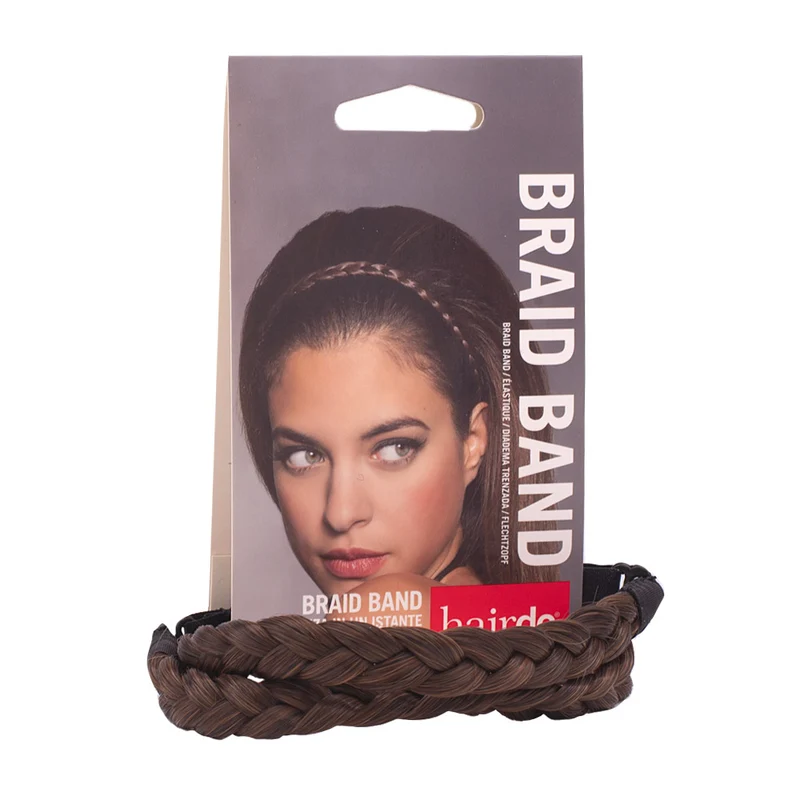 Hairdo Braid Band R10 Brun clair - bandeau pour cheveux tressé