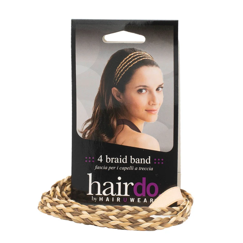 Hairdo 4 Braid Band Blond R10 R16 R21 cendré / Châtain clair - bandeaux élastiques pour cheveux