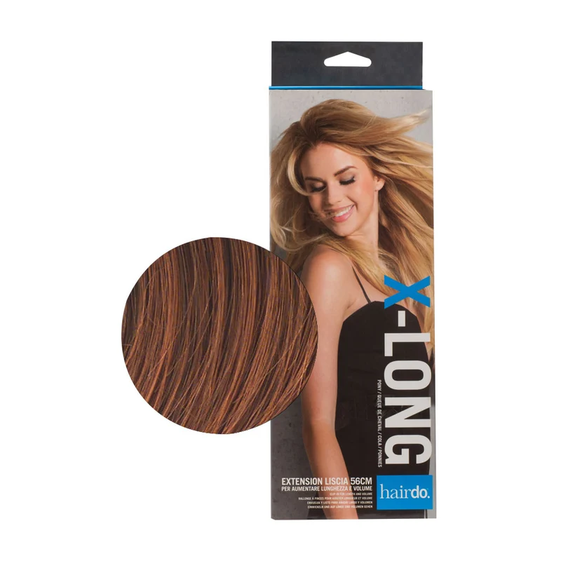 Hairdo Extension Lisse Rouge Cuivré Foncé 56cm - extension lisse
